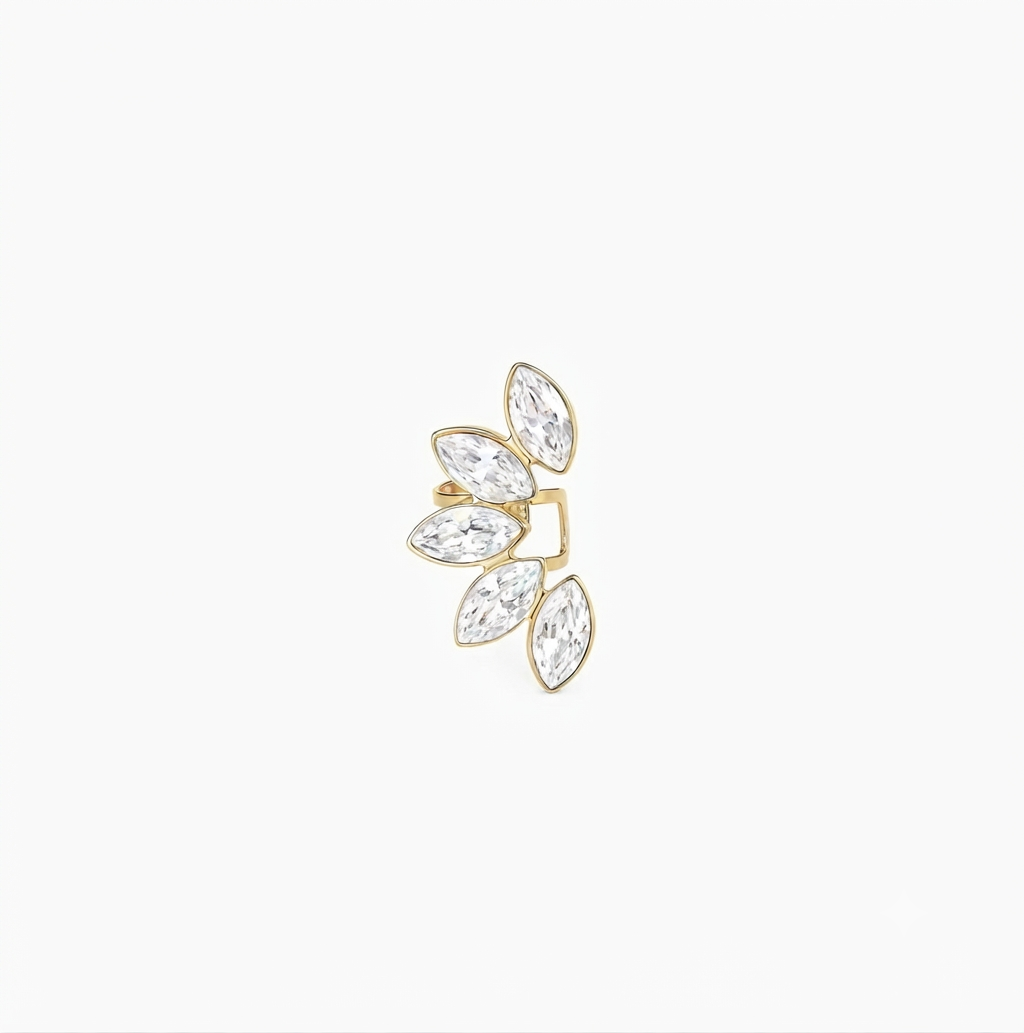 Ear cuff Petali di Luce