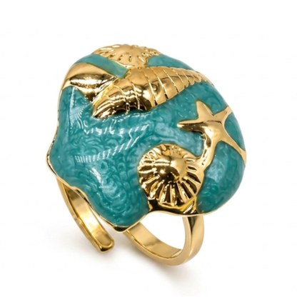 Anello Abisso Dorato