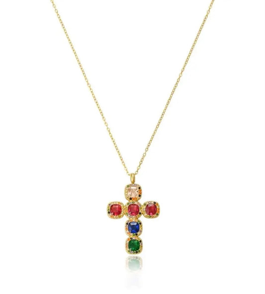 Collana Crystal Rainbow